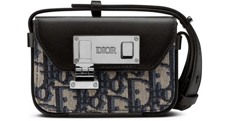 dior nano pouch mens|Dior Nano Pouch Oblique Jacquard in Black for Men .